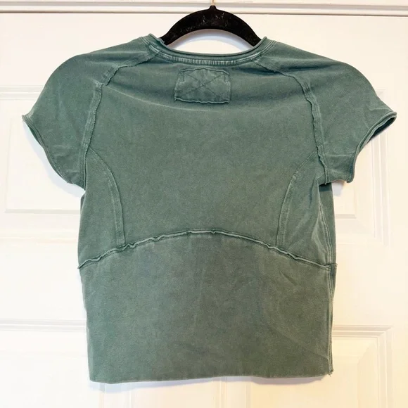 We The Free Protagonist Cropped Tee Rainforest x Revolve Women’s Size S Shirt - Picture 7 of 8